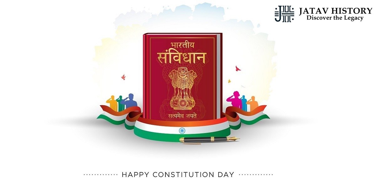 Indian Constitution Day with Dr Ambedkar Dr BR Ambedkar and Indian Constitution Day image
